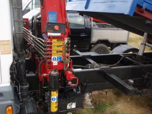 NISSAN Cabstar Basculanta cu Macara  / tel: 0726-199100 /