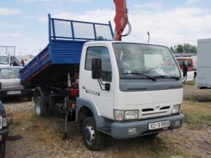 NISSAN Cabstar Basculanta cu Macara  / tel: 0726-199100 /